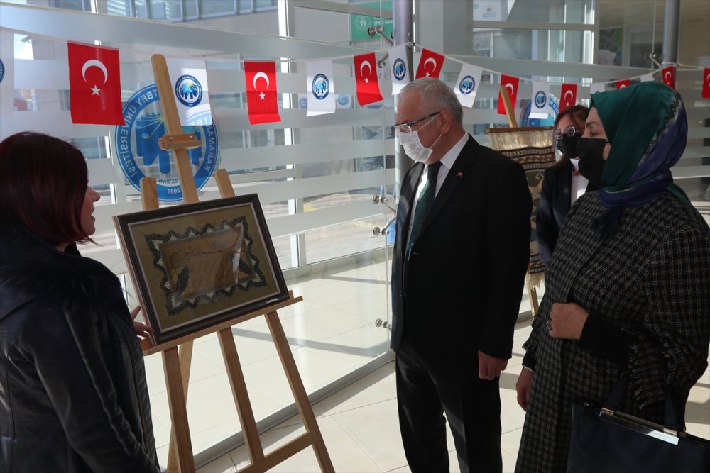 KMÜ'de Karma Sergi Açıldı