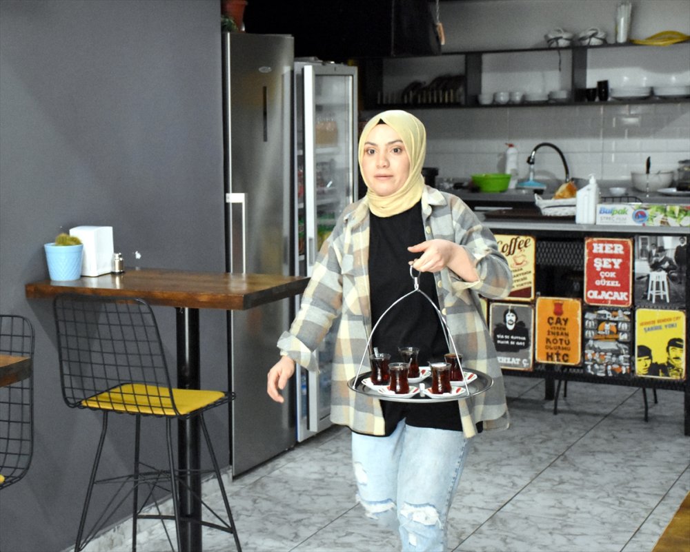 Aksaray'da Kadın Girişimci KOSGEB Desteğiyle İşine Kavuştu