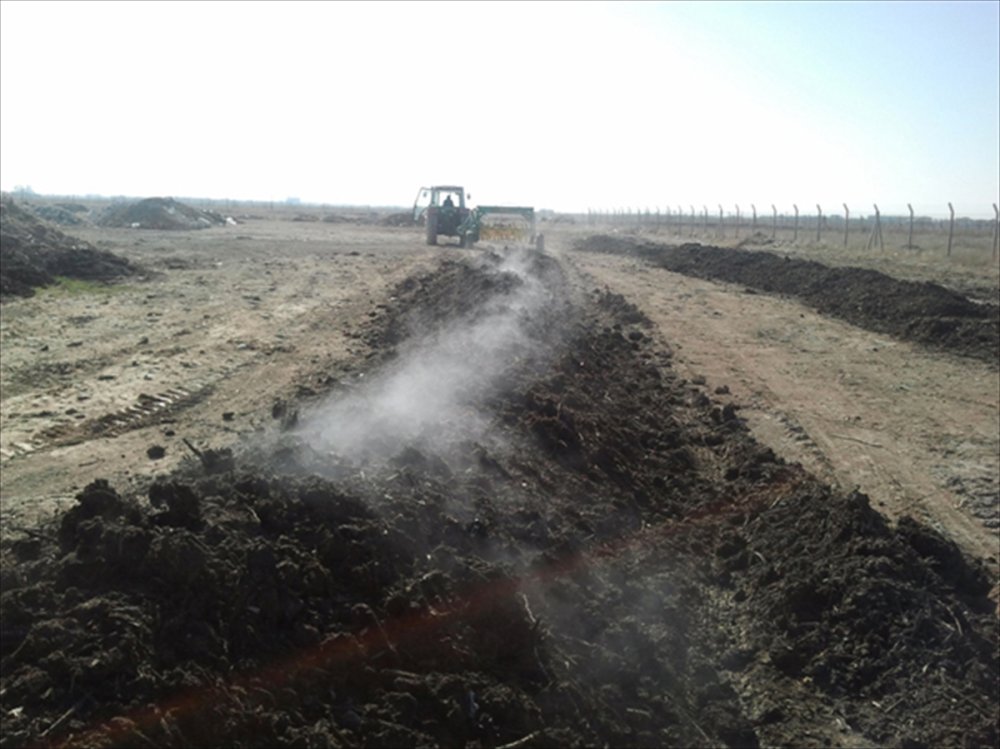 Konya'da Arıtma Tesisi Atığından Tarıma Destek