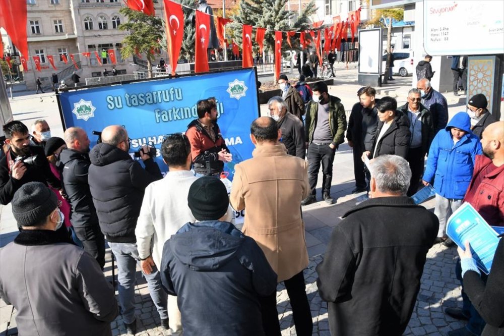 Aksaray Belediyesi Su Tasarrufuna Dikkat Çekti