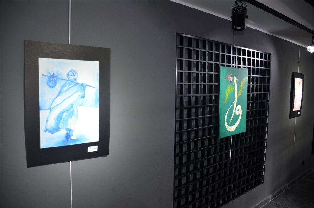 Özel Öğrencilerin "Yunus Emre" İçin Özel Sergisi