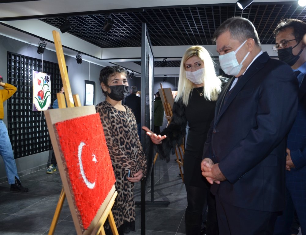 Özel Öğrencilerin "Yunus Emre" İçin Özel Sergisi