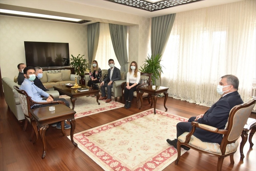 ÇESODER Yeni Yönetiminden Vali Işık'a Ziyaret