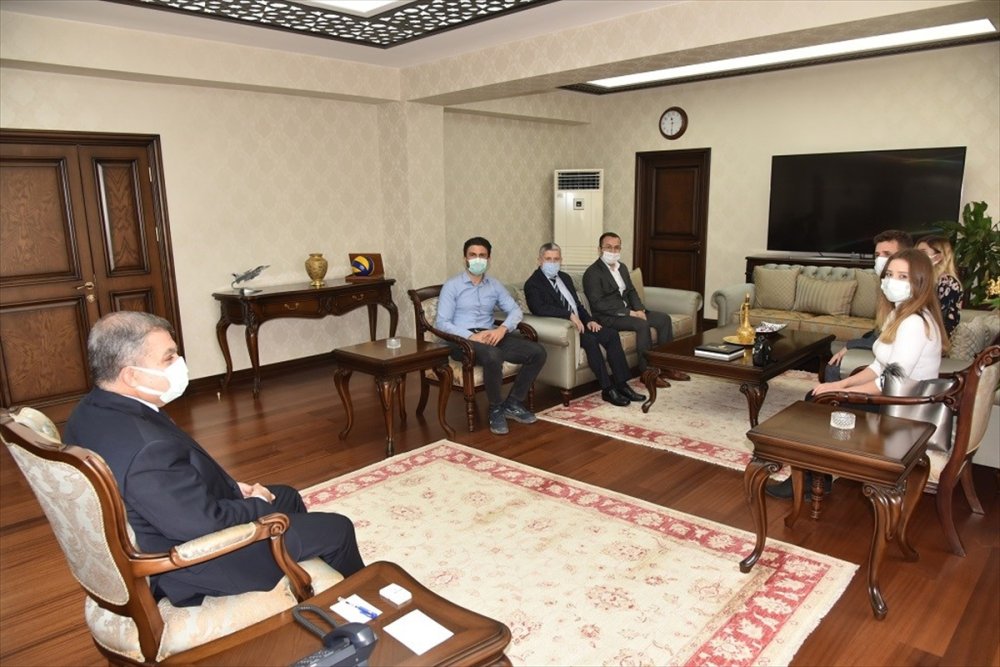 ÇESODER Yeni Yönetiminden Vali Işık'a Ziyaret