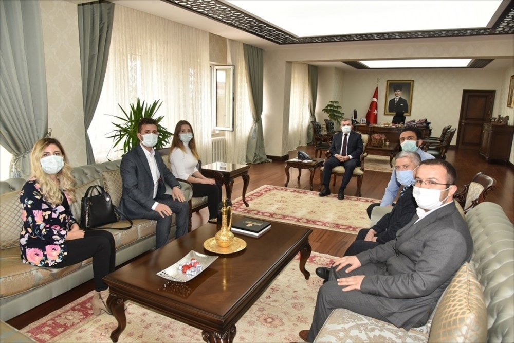 ÇESODER Yeni Yönetiminden Vali Işık'a Ziyaret