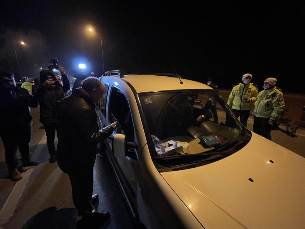 Konya Ve Karaman'da Emniyetin Yılbaşı Denetimleri