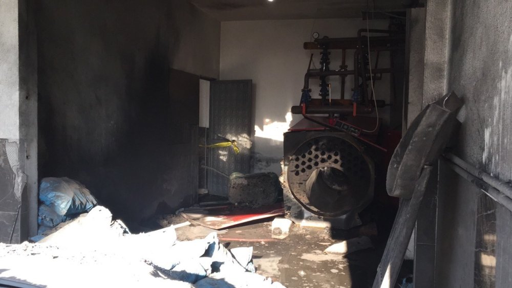 Patlayan Kalorifer Kazanının Verdiği Hasar Gün Ağrınca Ortaya Çıktı