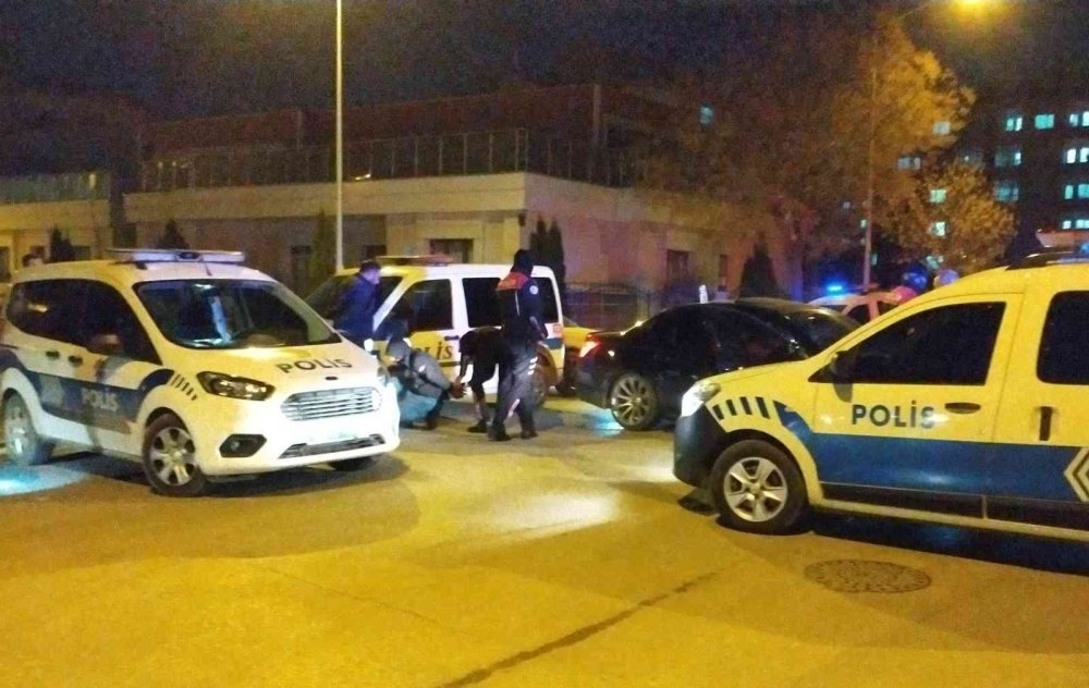 Önce Polisi Peşine Taktı Sonra Çark Etti