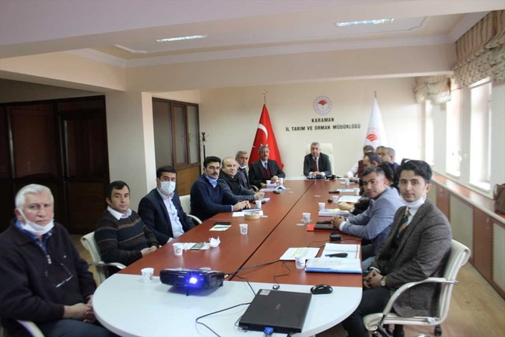 Karaman İl Tarım Ve Orman Müdürlüğünde 2021 Yılı Değerlendirildi