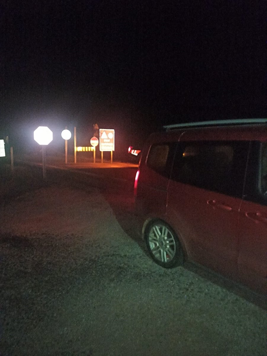 Karaman Mersin Arasındaki Kapalı Yolda Mahsur Kaldı