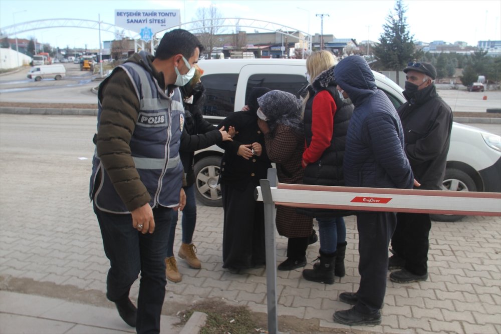 Konya'da Kocasıyla Tartışan Kadın Koca Katili Oldu
