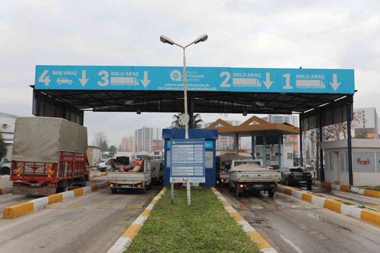 Büyükşehir, Hal Çıkış Ücretlerine Artış Yapmadı