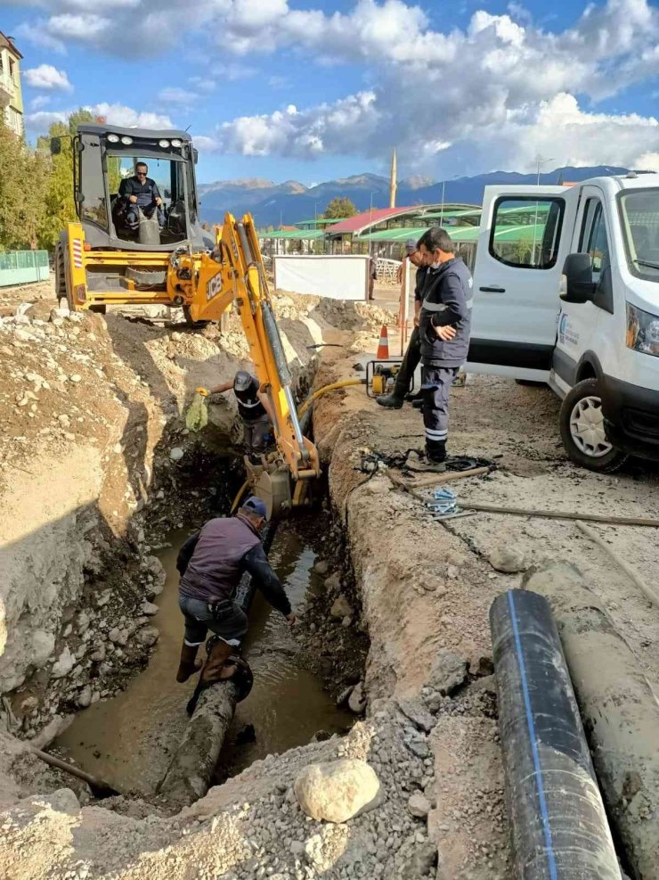 Elmalı’da 4 Mahallenin İçme Suyu Sorunu Çözüldü