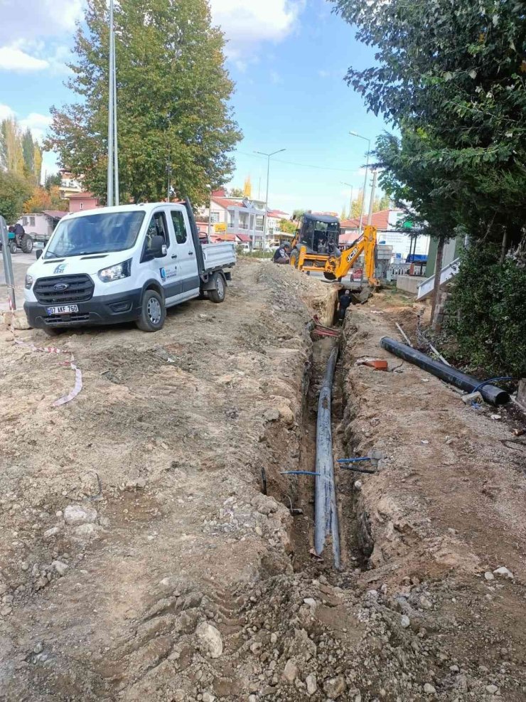 Elmalı’da 4 Mahallenin İçme Suyu Sorunu Çözüldü