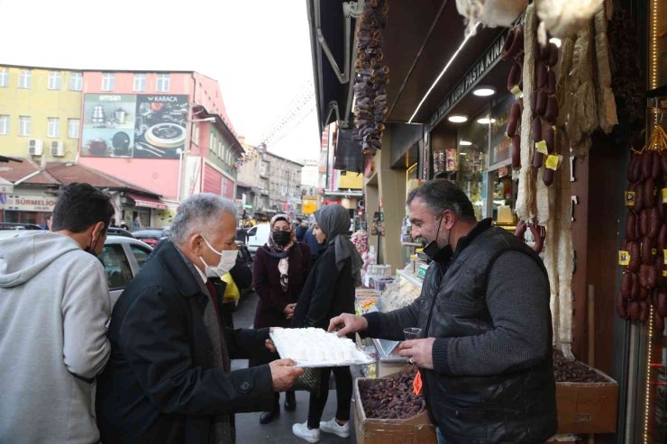Başkan Büyükkılıç’tan Esnaf Ziyaretleri