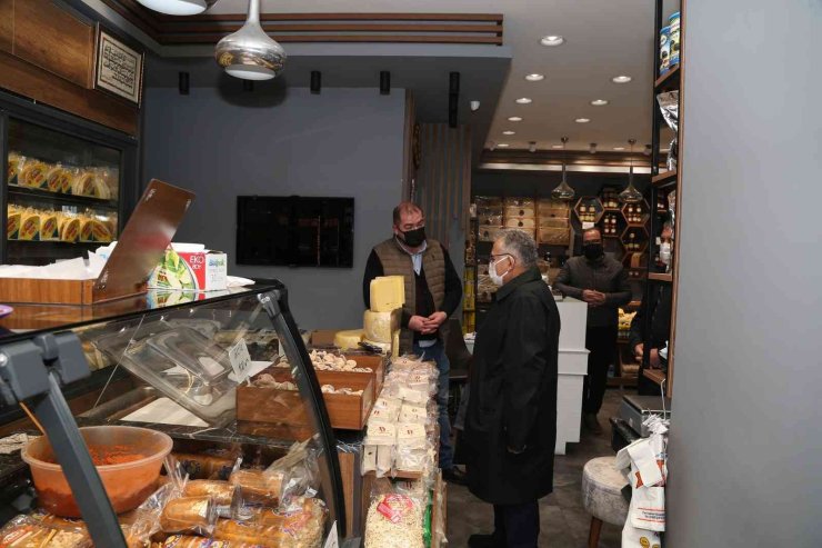 Başkan Büyükkılıç’tan Esnaf Ziyaretleri