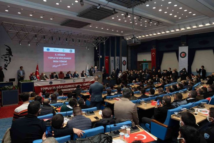 Büyükşehirde Toplu İş Sözleşmesi İmzalandı