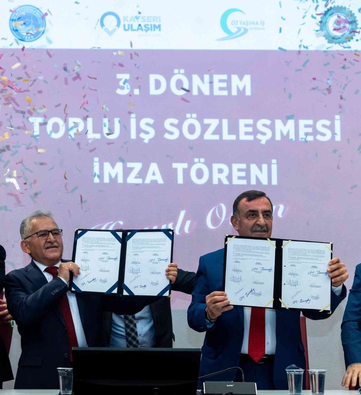 Büyükşehirde Toplu İş Sözleşmesi İmzalandı