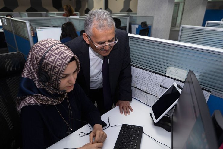 Büyükşehir ’alo 153 Çağrı Merkezi’ 880 Bin Çağrı Cevapladı