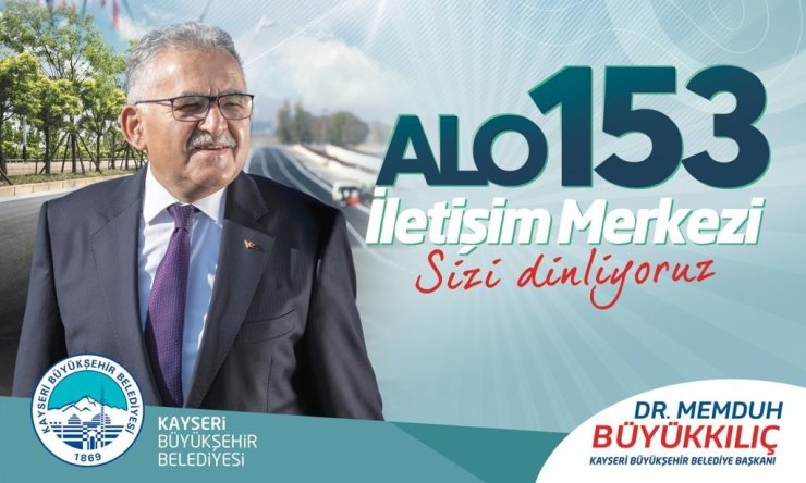 Büyükşehir ’alo 153 Çağrı Merkezi’ 880 Bin Çağrı Cevapladı