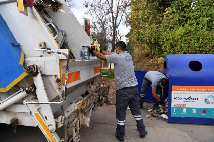 Konyaaltı’nda Ayda Ortalama 300 Ton Atık Dönüştürülüyor