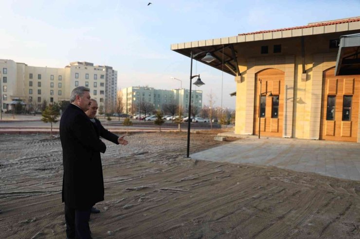 Hacı Bayram Sanık Ve Evlatları Cami’nde Sona Yaklaşıldı