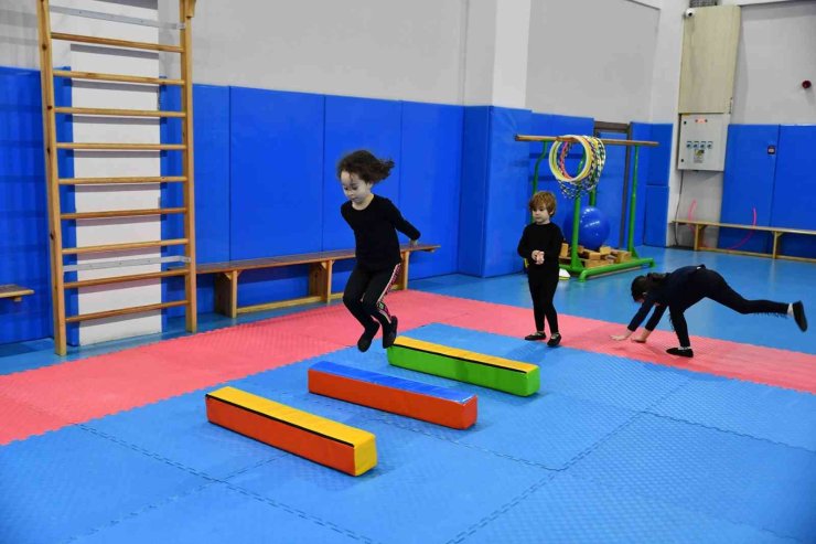 Geleceğin Jimnastikçileri Tepebaşı’nda Yetişiyor