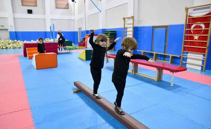 Geleceğin Jimnastikçileri Tepebaşı’nda Yetişiyor