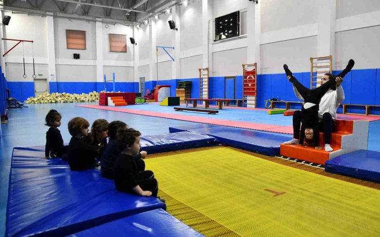 Geleceğin Jimnastikçileri Tepebaşı’nda Yetişiyor