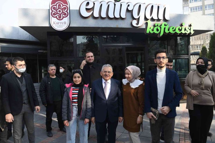 Büyükkılıç Gençlerle Buluştu