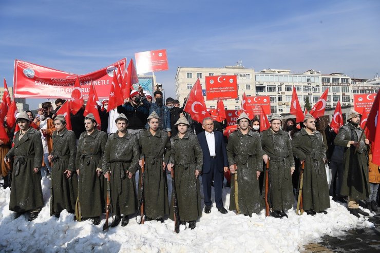 Sarıkamış Şehitleri Kayseri’de Anıldı