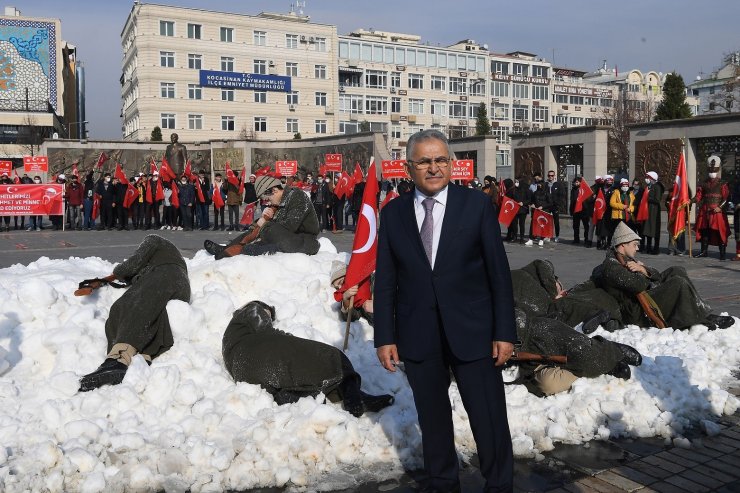 Sarıkamış Şehitleri Kayseri’de Anıldı