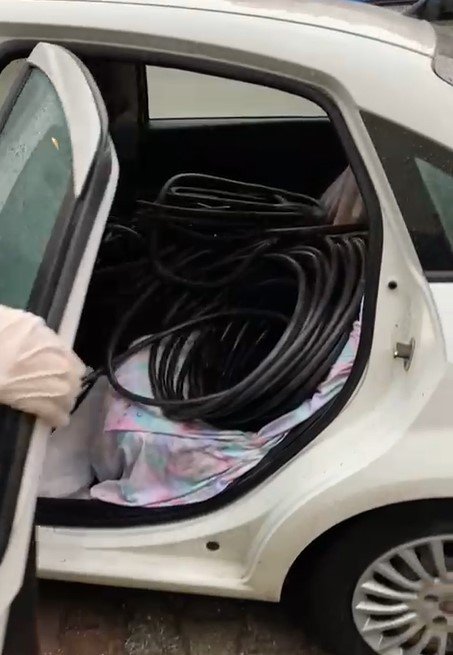 Müze Müdürlüğü’ne Ait Elektrik Kablolarını Çalarken Suçüstü Yakandılar