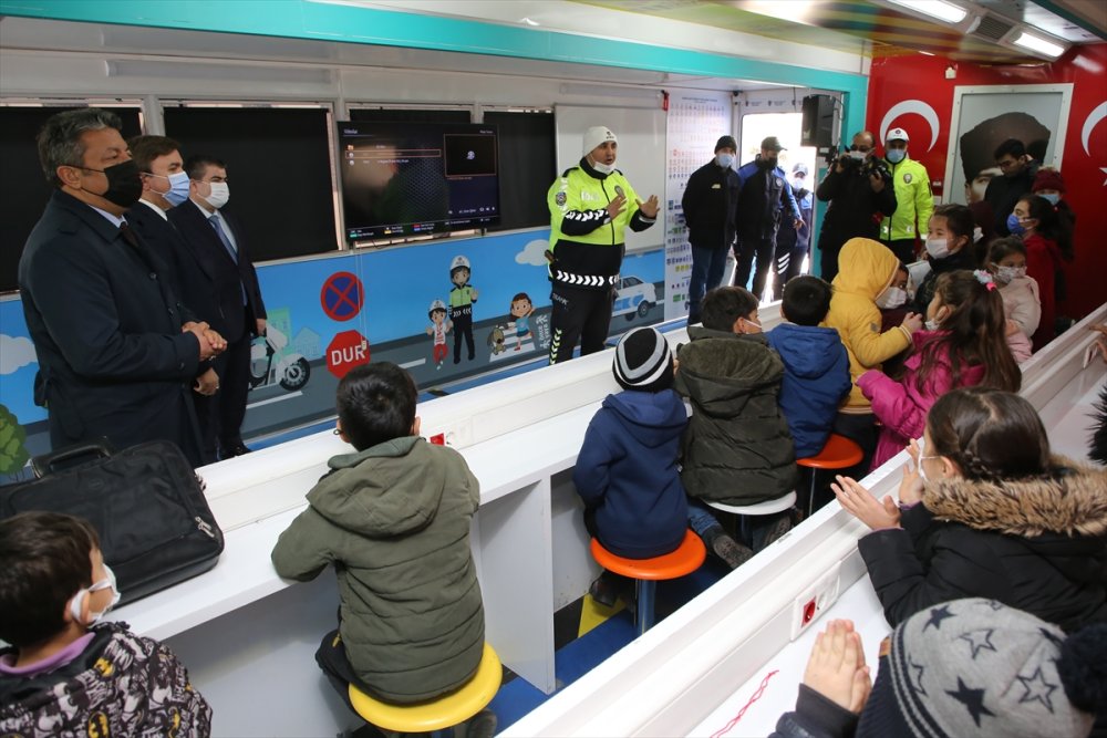 Mobil Trafik Eğitim Tırı, Aksaray'da