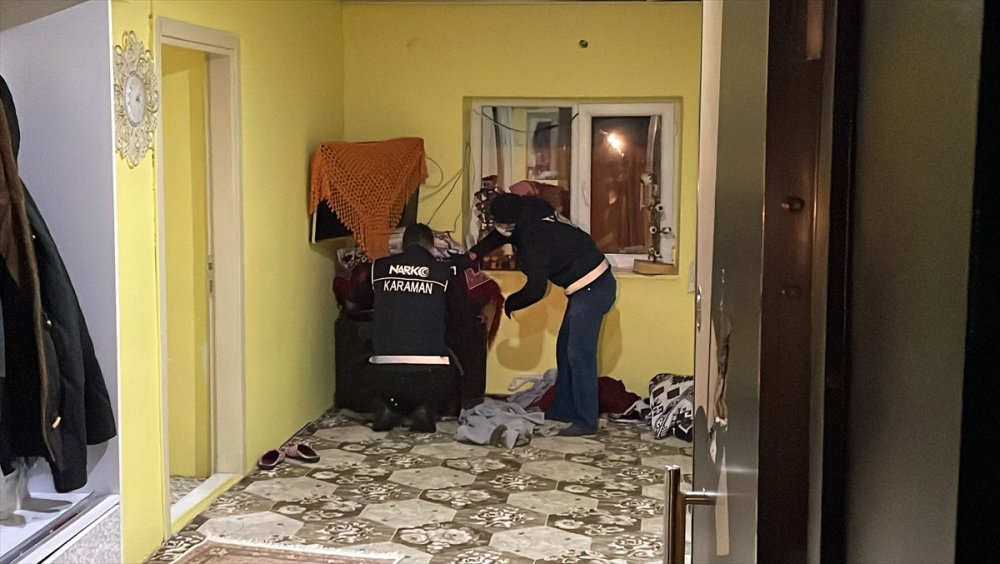 Karaman Merkezli 3 İlde Uyuşturucu Operasyonu