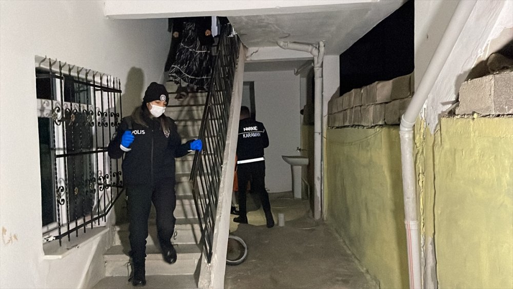 Karaman Merkezli 3 İlde Uyuşturucu Operasyonu