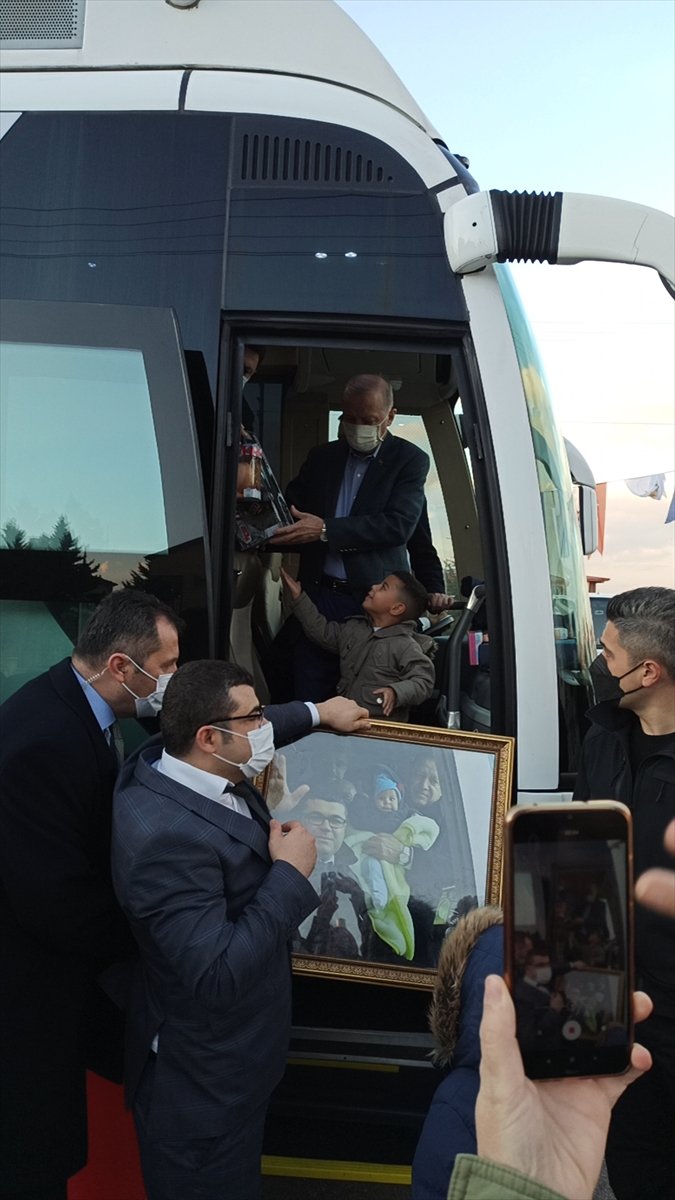 Karaman'da Cumhurbakanına Dört Yıllık Anı Hediye Edildi