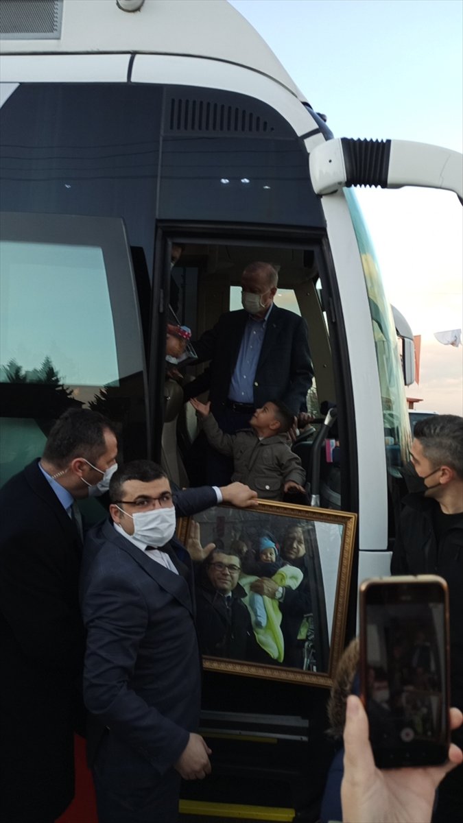 Karaman'da Cumhurbakanına Dört Yıllık Anı Hediye Edildi