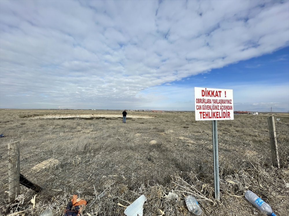 Konya Ovası'ndaki Obruklar Masaya Yatırılıyor