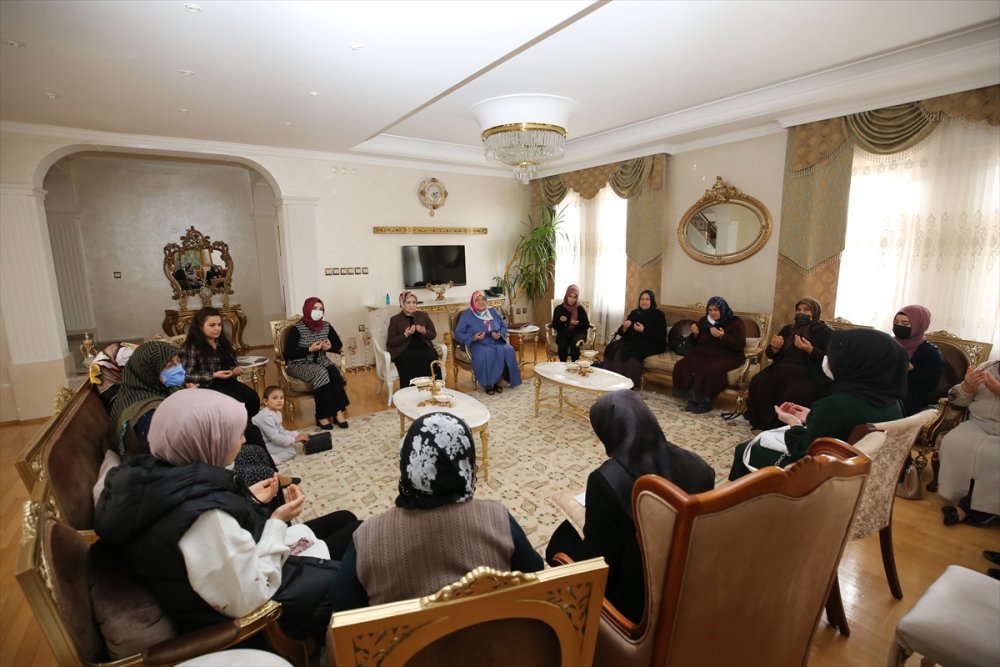 Şehit Aileleri Vali Konutunda Ağırlandı