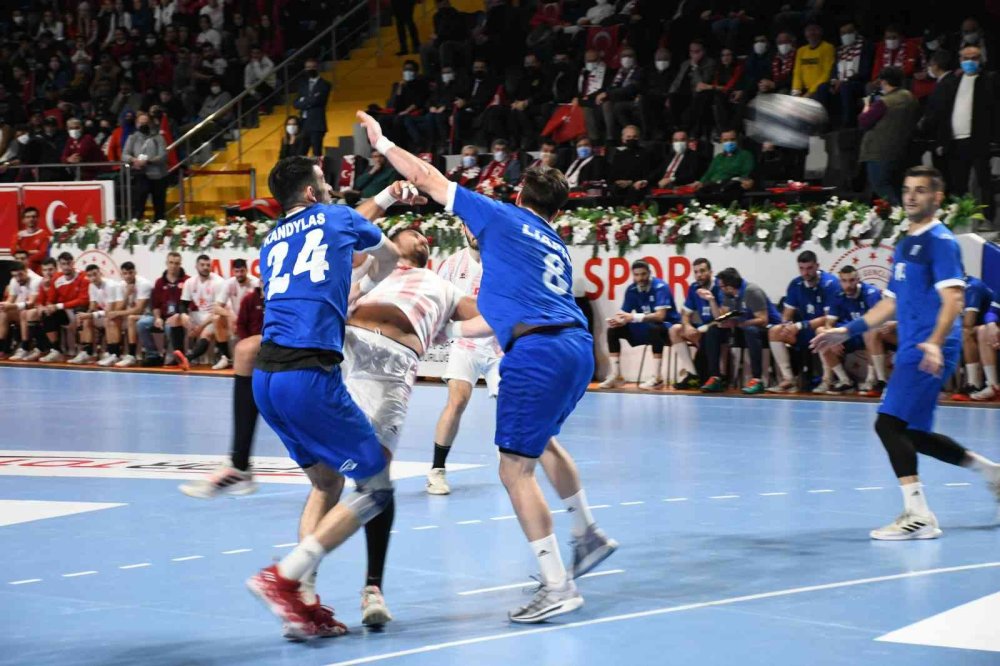 2023 Dünya Şampiyonası Avrupa Elemeleri: Türkiye: 20 - Yunanistan: 28