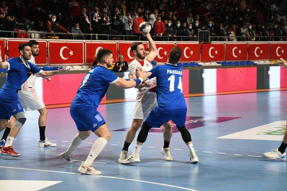 2023 Dünya Şampiyonası Avrupa Elemeleri: Türkiye: 20 - Yunanistan: 28