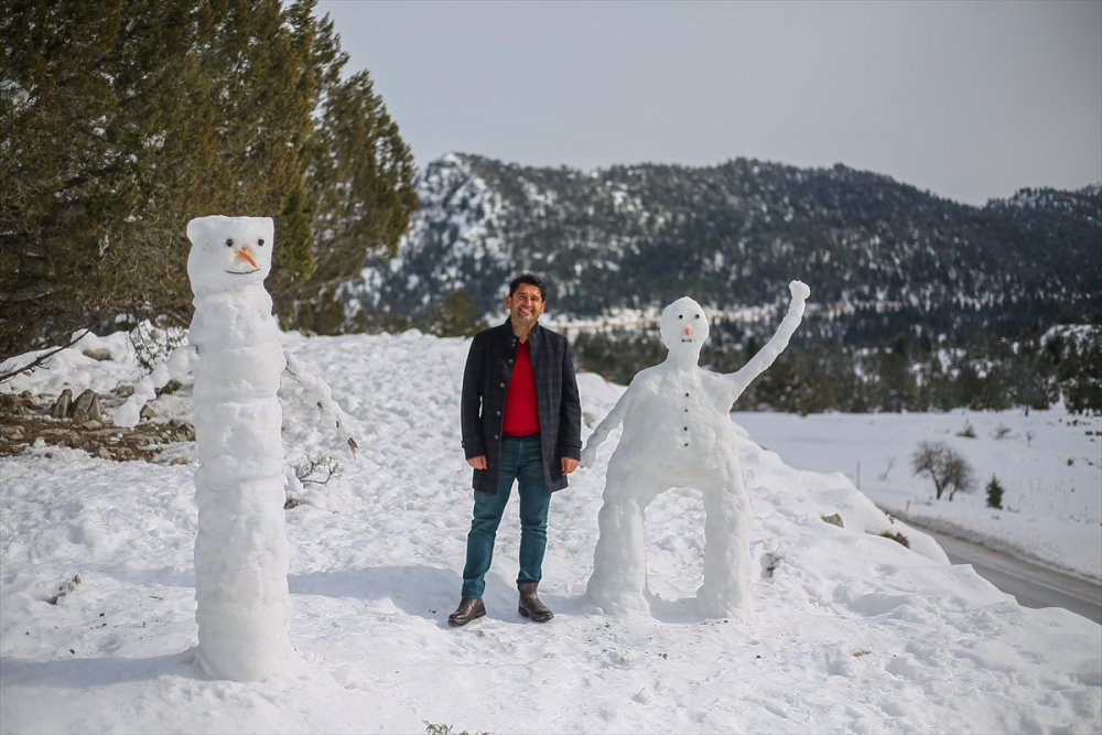 Antalya Naylonlu Ve Leğenli Kar Keyfi