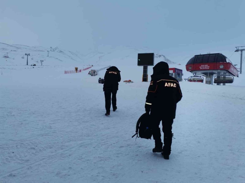 Erciyes’te Çığ Düştü: 1 Kişi Kayıp