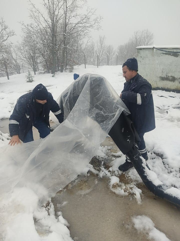Alanya’nın Yüksek Kesimlerinde Karla Mücadele