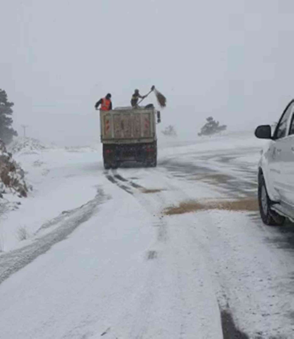 Karaman Mut Yolu Sertavul Geçidi’nde Son Durum
