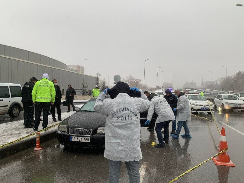 Kayseri'de Adliye Önüne Ölüm Pususu
