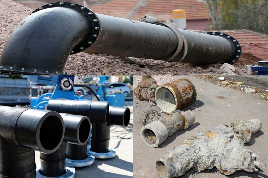 Aksaray'da Şebeke Hattındaki Asbestli Boruların Yüzde 85'i Değiştirildi