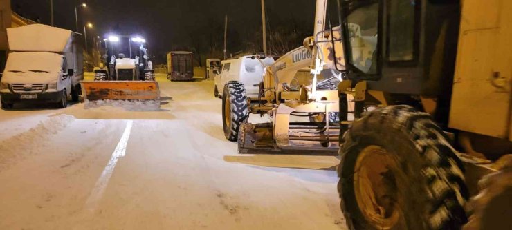 Bünyan’da Karla Mücadele