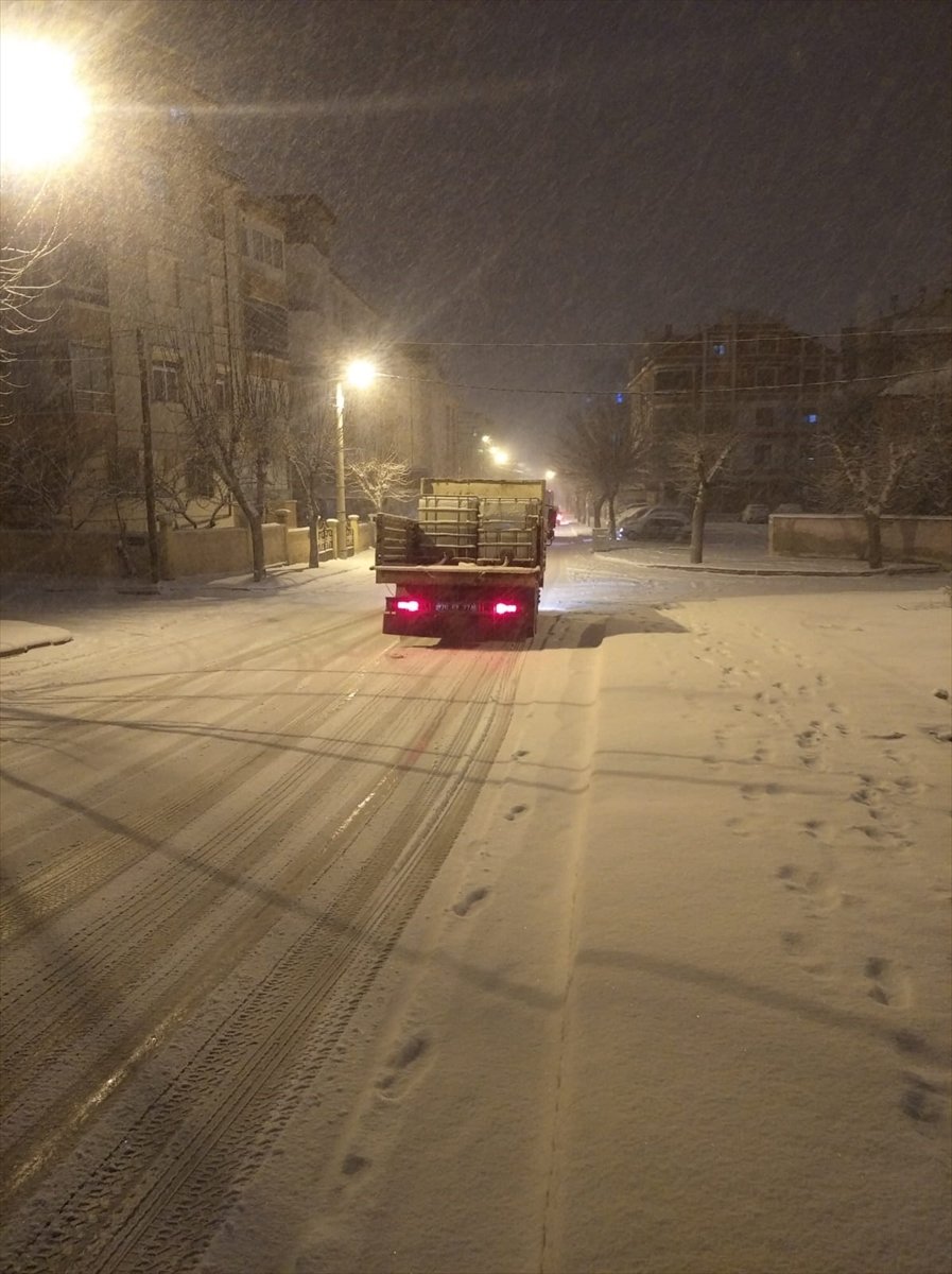 Karaman Belediyesi Karla Mücadele Çalışmaları